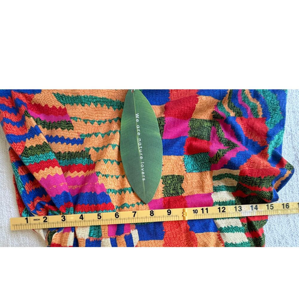 FARM Rio Multicolor Geometric Knit Mini Dress - Picture 10 of 13